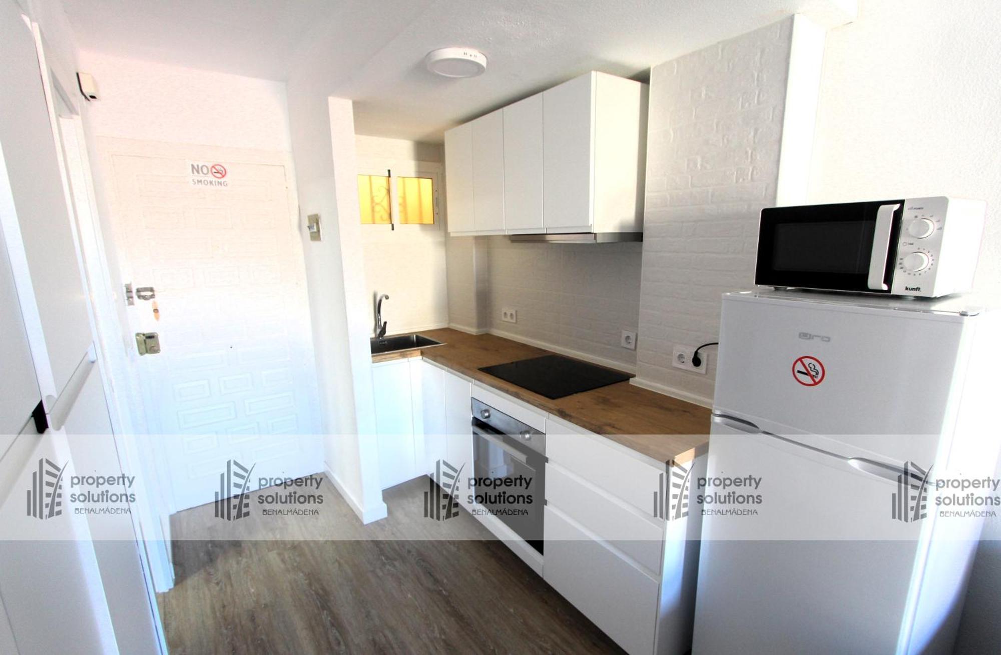 801 Estudio - Minerva Apartamentos - Vista Al Mar Y Montana - Piscina Y Playa Беналмадена Екстериор снимка