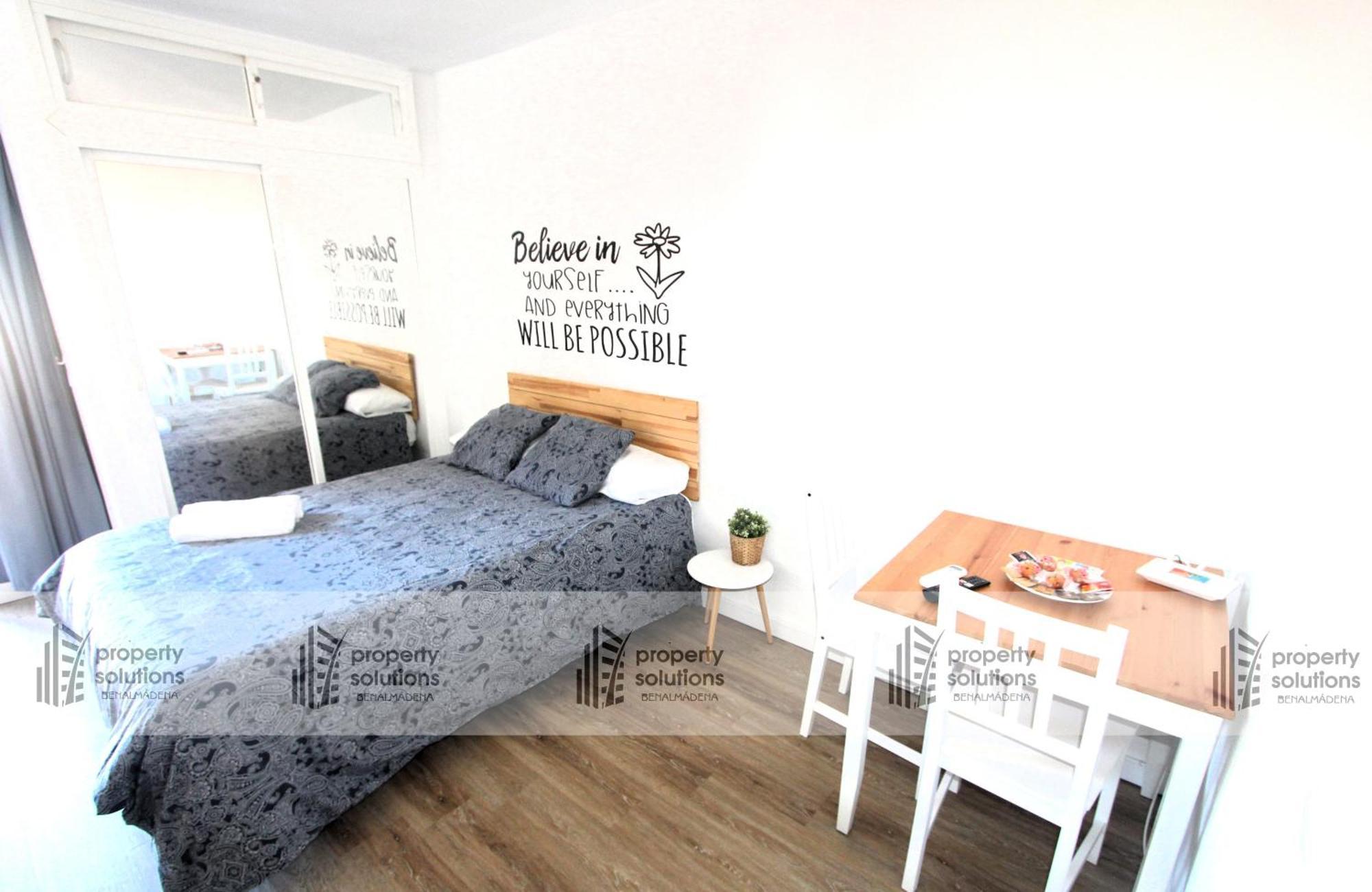 801 Estudio - Minerva Apartamentos - Vista Al Mar Y Montana - Piscina Y Playa Беналмадена Екстериор снимка